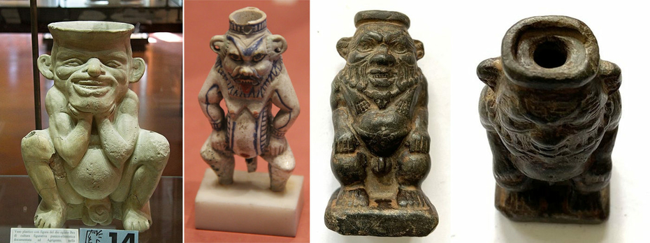 Bes Dwarf God Deity of Childbirth Demons Evil Protection Ancient Egyptian Household 2
